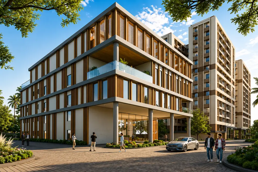Pravya Rajarhat Front View